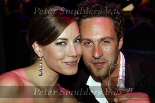 Hilversum 8 juni 2009
Uitreiking musical awards in studio 22. Christoph Haddad met nieuwe vriendin
Peter Smulders bv