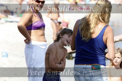Saint Tropez 31 juli 2009
Danielle Overgaag Oerlemans met dochter Kate  Thijmen Fiene en benjamin op vakantie op saint Tropez.
Peter Smulders bv