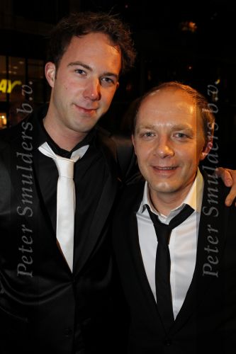 Amsterdam 8 maart 2010
Premiere Zwart Water in tuschinski. Derek Ogilvie met vriend
Peter Smulders bv