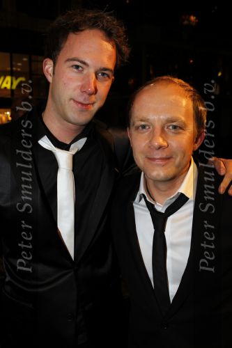 Amsterdam 8 maart 2010
Premiere Zwart Water in tuschinski. Derek Ogilvie met vriend
Peter Smulders bv