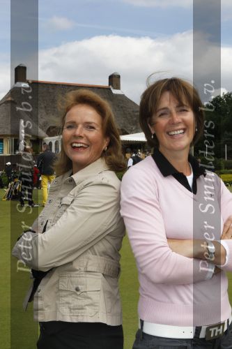 Valkenswaard, 4 Juni 2009
Elsemieke Havenga en Liz Weima, beiden toernooidirecteur van het ABN AMRO Ladies Open dat wordt gespeeld  van 5 t/m 7 Juni 2009 op de Eindhovensche Golf