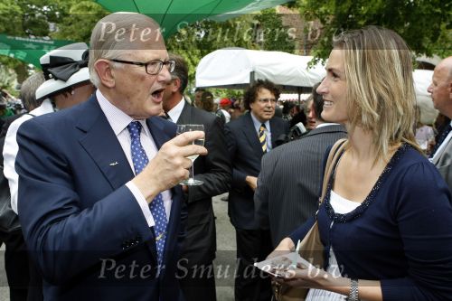 Breukelen 17 juni 2009
Haringparty op Neijenrode. Pieter v Vollenhoven met Evelyne Westerman
Peter Smulders bv
