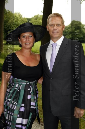 Breukelen 17 juni 2009
Haringparty op Neijenrode. Foeke Booy met zijn vrouw
Peter Smulders bv