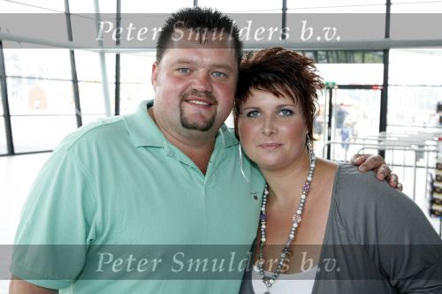 Rotterdam 28 juni 2009
Laatste optrden K3 in ahoy. Frans Duijts met vrouw en dochters
Peter Smulders bv