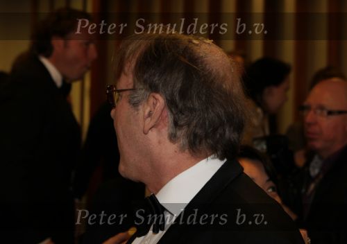Amsterdam, 28 Februari 2010
Modeshow Paul Schulten in het Okura Hotel.
Na de show een incident tussen journalist Ger Lammens en Patricia Paay.
Paay plette een warme bitterbal op het hoofd van Lammens
Foto Peter Smulders BV