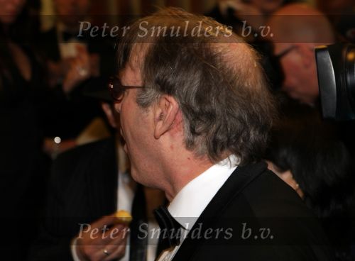 Amsterdam, 28 Februari 2010
Modeshow Paul Schulten in het Okura Hotel.
Na de show een incident tussen journalist Ger Lammens en Patricia Paay.
Paay plette een warme bitterbal op het hoofd van Lammens
Foto Peter Smulders BV