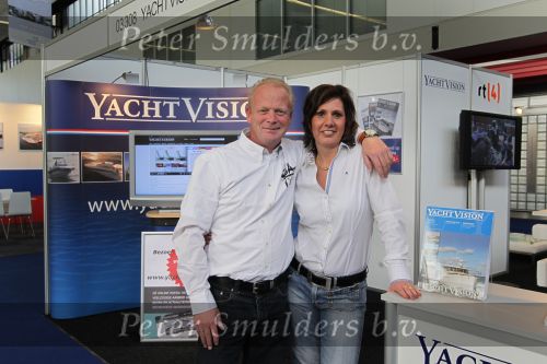 Amsterdam, 2 Maart 2010 RAI
Hiswa 2010
Gerard  v Beek van Yachtvision
Foto Peter Smulders BV