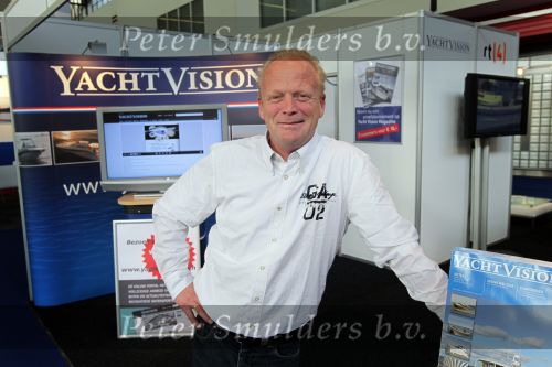 Amsterdam, 2 Maart 2010 RAI
Hiswa 2010
Gerard  v Beek van Yachtvision
Foto Peter Smulders BV