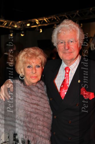 Hilversum, 3 Maart 2010 Uitreiking Gouden Harpen in Studio 22
Gerard Cox met zijn partner Martine Keesmaat
Foto Peter Smulders BV