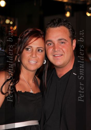 Hilversum, 3 Maart 2010 Uitreiking Gouden Harpen in Studio 22
Grad Damen met partner
Foto Peter Smulders BV