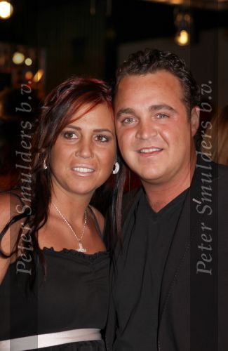 Hilversum, 3 Maart 2010 Uitreiking Gouden Harpen in Studio 22
Grad Damen met partner
Foto Peter Smulders BV