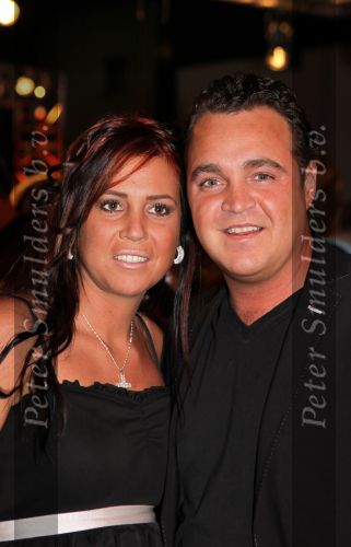 Hilversum, 3 Maart 2010 Uitreiking Gouden Harpen in Studio 22
Grad Damen met partner
Foto Peter Smulders BV