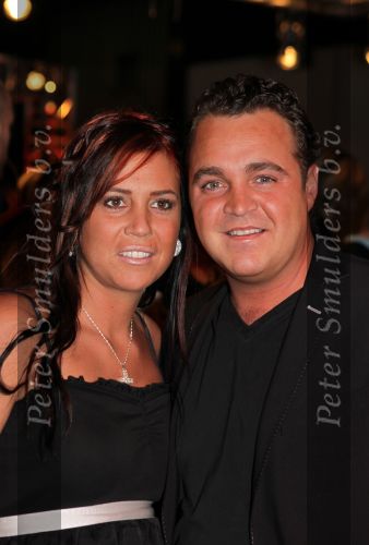 Hilversum, 3 Maart 2010 Uitreiking Gouden Harpen in Studio 22
Grad Damen met partner
Foto Peter Smulders BV