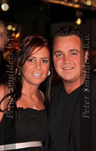 Hilversum, 3 Maart 2010 Uitreiking Gouden Harpen in Studio 22
Grad Damen met partner
Foto Peter Smulders BV