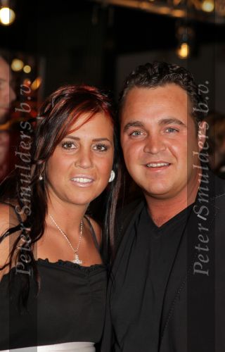 Hilversum, 3 Maart 2010 Uitreiking Gouden Harpen in Studio 22
Grad Damen met partner
Foto Peter Smulders BV