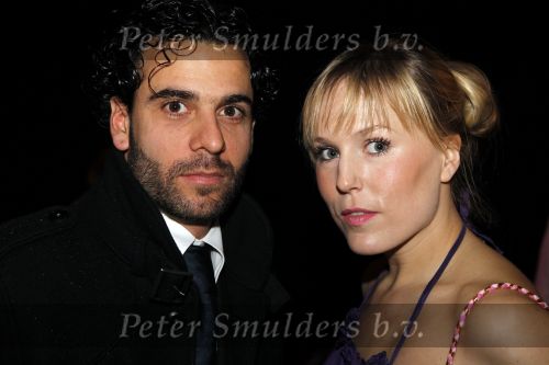Amsterdam 27 januari 2010
Openingsshow van de fashion week. Hadewych Minis met vriend
Peter Smulders bv