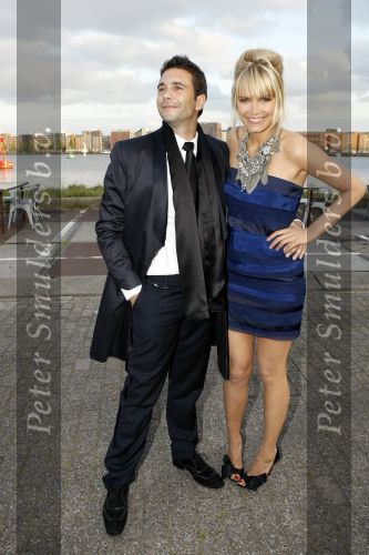 Amsterdam 3 juni 2009
Uitreiking van de glamour awards. Hanna Verboom met 
Peter Smulders bv