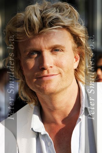 Amsterdam 6 augustus 2009
Premiere circus Stiletto in Carre. Hans Klok met zijn vriend
Peter Smulders bv