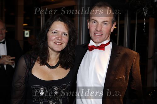 Amsterdam 15 december 2009
Sportman van het jaar verkiezing in de RAI. Henk Angenent met vrouw
Peter Smulders bv