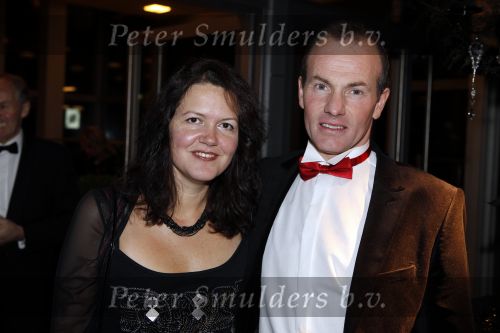 Amsterdam 15 december 2009
Sportman van het jaar verkiezing in de RAI. Henk Angenent met vrouw
Peter Smulders bv