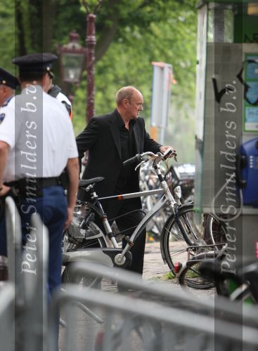 Amsterdam, 27 Juni 2009
Begrafenis Bolle Jan ( Jan Froger
Henk Poort op de fiets
Foto Peter Smulders BV