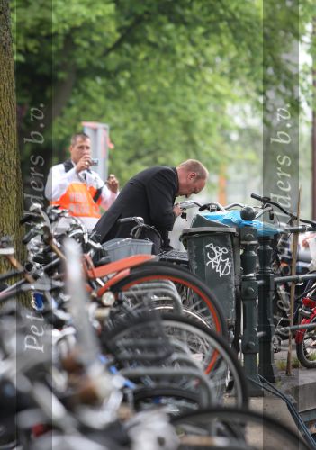 Amsterdam, 27 Juni 2009
Begrafenis Bolle Jan ( Jan Froger
Henk Poort op de fiets
Foto Peter Smulders BV