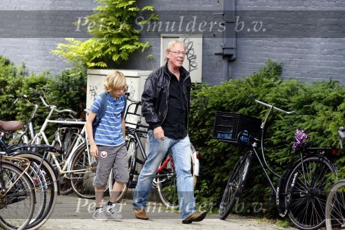 Amsterdam 9 juni 2009
Jack Spijkerman met zijn zoontje op straat.
Peter Smulders bv