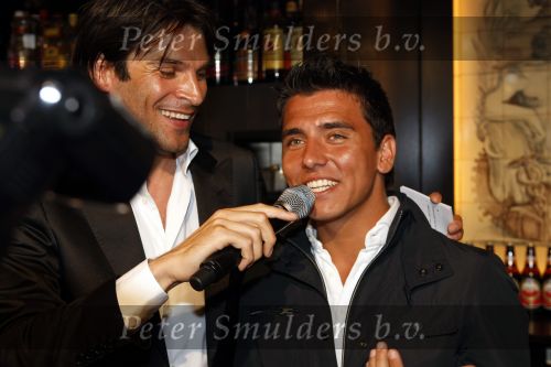 Amsterdam 3 juni 2009
Pers presentatie heren van amstel live. Xander de Buisonje gaat het presenteren. Jan Smit 
Peter Smulders bv