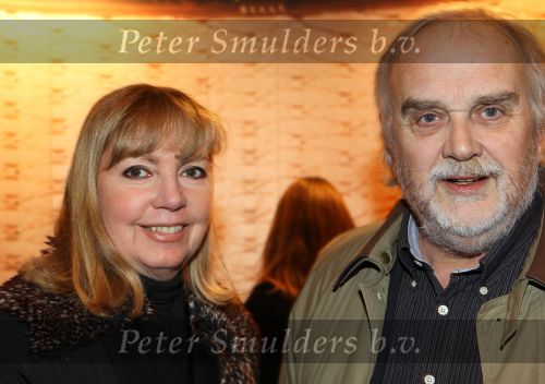 Amsterdam, 23 Februari 2010 
Concert Willeke Alberti in Carre t.g.v. haar 65e verjaardag
Jerney Kaagman met haar man
Foto Peter Smulders