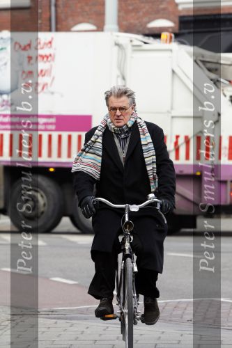 Amsterdam 22 januari 2010
Jeroen Krabbe op de fiets.
Peter Smulders bv