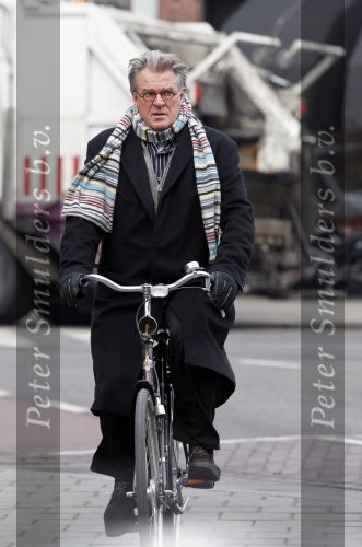 Amsterdam 22 januari 2010
Jeroen Krabbe op de fiets.
Peter Smulders bv