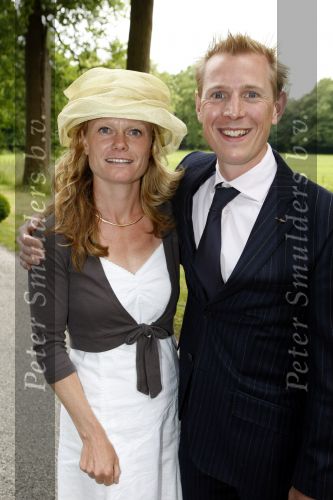 Breukelen 17 juni 2009
Haringparty op Neijenrode. Jochem Uytenhage met vrouw
Peter Smulders bv