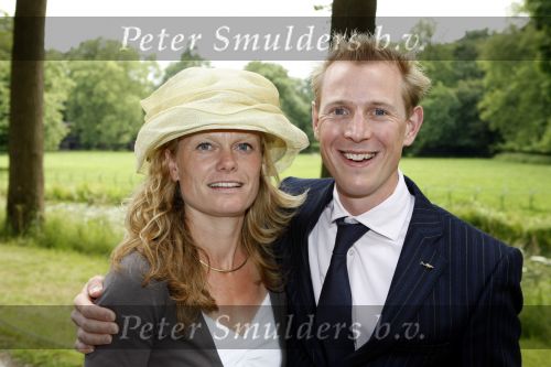 Breukelen 17 juni 2009
Haringparty op Neijenrode. Jochem Uytenhage met vrouw
Peter Smulders bv