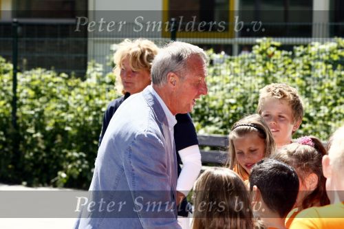 Den Haag 2 juni 2009
Prinses Maxima en Johan Cruijff openen cruijff voetbalveld in Den Haag.
Peter Smulders bv