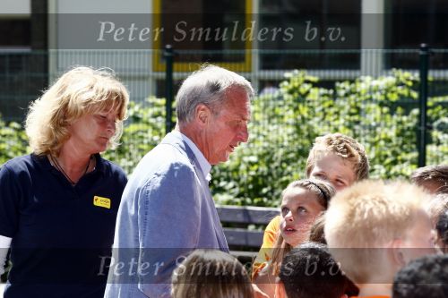Den Haag 2 juni 2009
Prinses Maxima en Johan Cruijff openen cruijff voetbalveld in Den Haag.
Peter Smulders bv