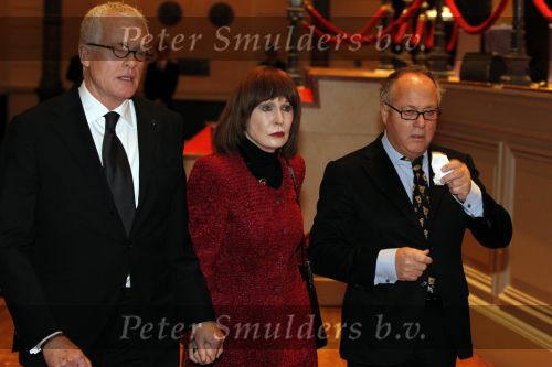 Amsterdam 22 januari 2010
Herdenkingsdienst Edgar Vos in het concertgebouw. Liesbeth list met Joop Braakhekke en Partner
Peter Smulders bv