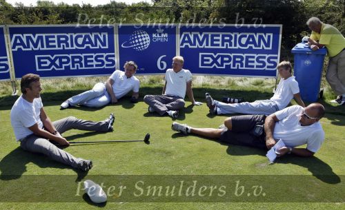 19 Augustus 2009
Golf Dutch Open 2009
Edwin Smulders samen met zijn broer Junior Smulders,
Winston Gerschtanowitz en Peter Hedblom