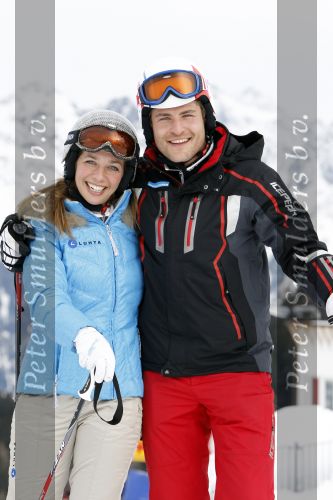 Serfaus 2 maart 2010
Koertjan  de Bruijn en Pauline de Wilde tijdens opnames voor Snowcenter in serfaus. Pauline haar vriend Chris is ook werkzaam bij het programma.
Peter Smulders bv