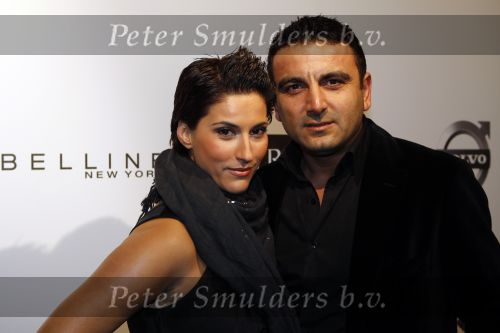 Amsterdam 30 januari 2010
Modeshow suptertrash tijdens amsterdam fashion week. Kristina bazilovic met vriend
Peter Smulders bv