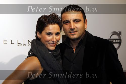 Amsterdam 30 januari 2010
Modeshow suptertrash tijdens amsterdam fashion week. Kristina bazilovic met vriend
Peter Smulders bv