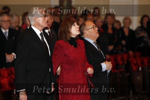 Amsterdam 22 januari 2010
Herdenkingsdienst Edgar Vos in het concertgebouw. Liesbeth list met Joop Braakhekke en Partner
Peter Smulders bv