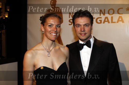 Amsterdam 15 december 2009
Sportman van het jaar verkiezing in de RAI. Lobke Berkhout met partner
Peter Smulders bv