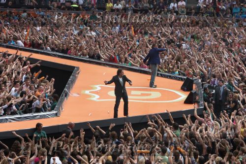 Eindhoven, 14 Juni 2009 3e Concert van Guus Meeuwis in het PSV stadion
Uitgenodigd door Autolichtstad BV
Met een gastoptreden van Marco Borsato 
Foto Peter Smulders BV