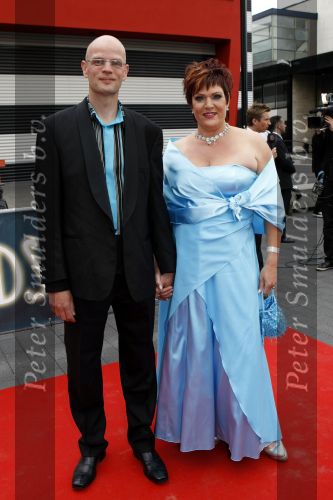 Hilversum 8 juni 2009
Uitreiking musical awards in studio 22. Marjolein Touw met man
Peter Smulders bv