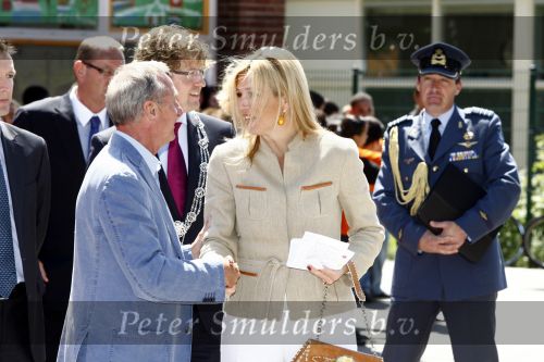 Den Haag 2 juni 2009
Prinses Maxima en Johan Cruijff openen cruijff voetbalveld in Den Haag.
Peter Smulders bv