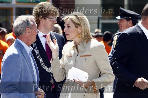 Den Haag 2 juni 2009
Prinses Maxima en Johan Cruijff openen cruijff voetbalveld in Den Haag.
Peter Smulders bv