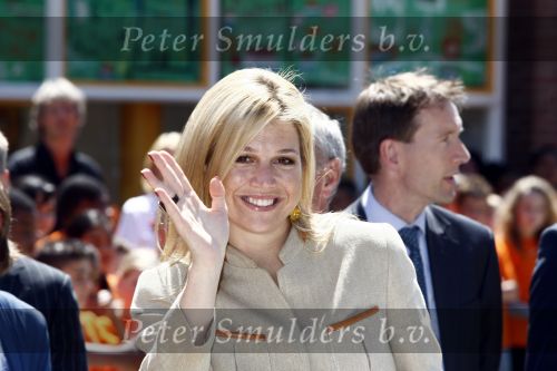 Den Haag 2 juni 2009
Prinses Maxima en Johan Cruijff openen cruijff voetbalveld in Den Haag.
Peter Smulders bv