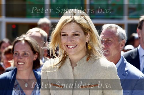 Den Haag 2 juni 2009
Prinses Maxima en Johan Cruijff openen cruijff voetbalveld in Den Haag.
Peter Smulders bv