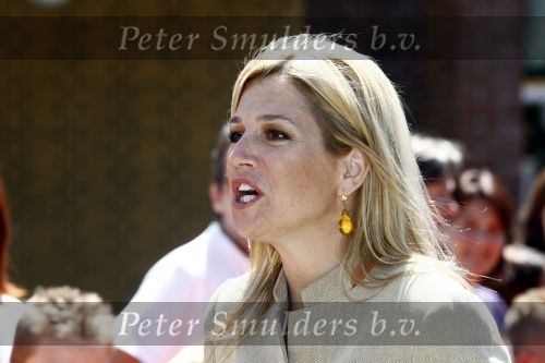 Den Haag 2 juni 2009
Prinses Maxima en Johan Cruijff openen cruijff voetbalveld in Den Haag.
Peter Smulders bv