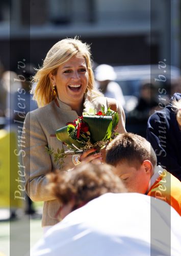 Den Haag 2 juni 2009
Prinses Maxima en Johan Cruijff openen cruijff voetbalveld in Den Haag.
Peter Smulders bv